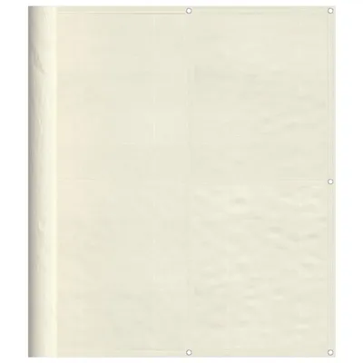 Produktbild von vidaXL Balkon-Sichtschutz Creme 120x800 cm 100 % Polyester-Oxford