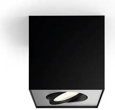 Produktbild von Philips WarmGlow LED Box Decken-/Wandspot, Strahler Oberflächenbeleuchtung, Nicht austauschbare(s) Leuchtmittel, 1 Glühbirne(n), LED, 4,5 W, 2700 K