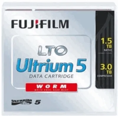 Immagine prodotto di Fujifilm 4003277 Cartuccia dati - LTO-5 - WORM - 1,50 TB (nativa) / 3 TB (compressa) - Lunghezza nastro 846 m - 1 confezione