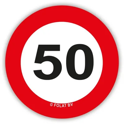 Produktbild von Konfetti Verkehrsschild #50 | 21 g