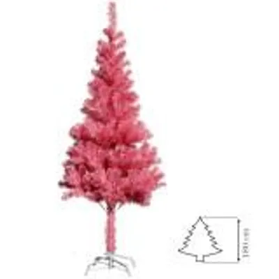 Produktbild von Künstlicher Weihnachtsbaum pink inkl. Ständer Tannenbaum Christbaum 180cm