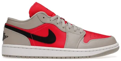 Produktbild von Jordan 1 Retro Low Light Iron Ore Siren Red (Women's) - EU 38