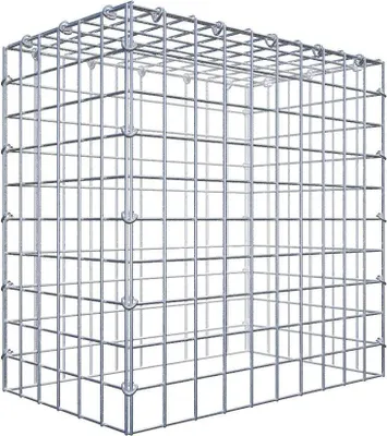 Produktbild von Anbaugabione Typ 3 50 cm x 50 cm x 30 cm (L x H x T), Maschenweite 5 cm x 5 cm, C-Ring