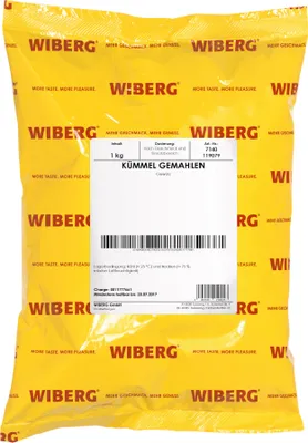 Produktbild von Wiberg Kümmel gemahlen - 1,00 kg Beutel