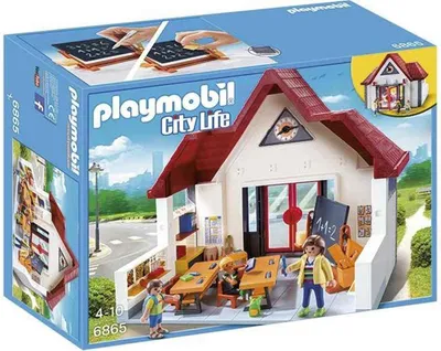 Obrázok produktu pre PLAYMOBIL City Life 6865, Škola, 4 rok / roky, Viacfarebný, Plast