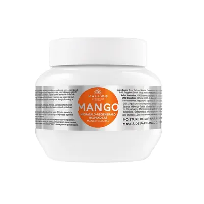 Produktbild von Kallos Professional Haarmaske Mango mit stärkendem Mangool, 275ml