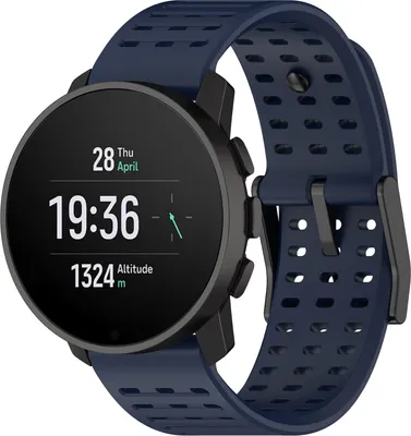 Produktbild von INF Silikonový řemínek pro sportovní hodinky Suunto Vertical 9 Peak Series Tmavě modrá
