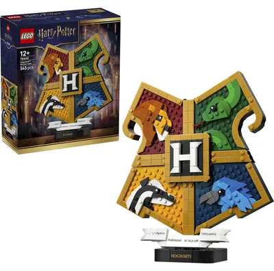 Obrázek produktu pro LEGO Harry Potter Erb bradavických kolejí, Sada na stavění, 12 rok/roky, Plast, 545 kusů, 715 g