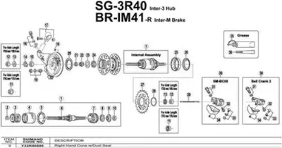 Zdjęcie produktu dla Akcesoria Shimano Y33R90500 do kół rowerowych