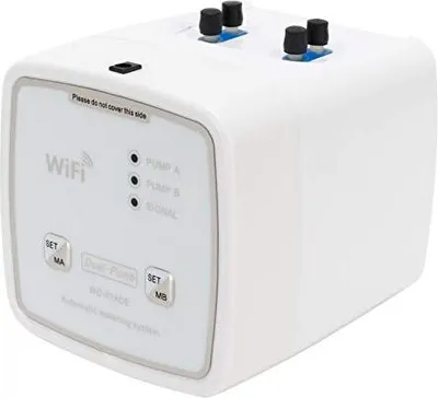 Produktbild von Bewässerung Timer WiFi 100-240 V Intelligent Gartenwässerung Doppelpumpe unabhängige Auslagerungsfunktion (WiFi-Becken 2)