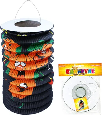 Produktbild von RAPPA Halloween-Laterne fröhlicher Kürbis 15 cm