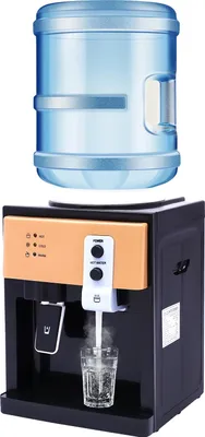Produktbild von Wasserspender, 500 W Leistung, Heiztemperatur 95 °C, Kühltemperatur 8 °C, kompaktes Design, Druckknopfbedienung