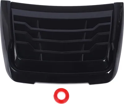 Obrázok produktu pre Kryt nasávacieho otvoru kapoty Glossy Black Hood Trim Zlepšenie tepelného oddelenia pre Ranger XLT XLS XL 2015-2022
