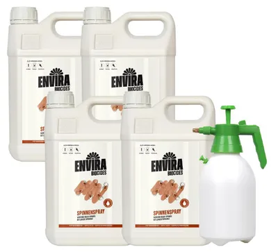 Produktbild von Envira Spinnen Abwehrspray 4x5l mit Drucksprüher