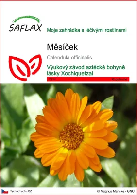 Obrázek produktu pro SAFLAX - měsíček - Calendula officinalis - 50 Semena