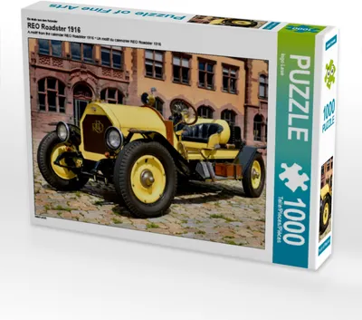 Produktbild von CALVENDO Puzzle Ein Motiv aus dem Kalender REO Roadster 1916 | 1000 Teile Lege-Größe 64x48cm Foto-Puzzle für glückliche Stunden