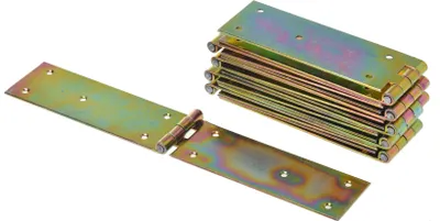 Produktbild von Set 10 tlg. Kistenband 300x50mm Kistenbänder Tischband Tischbänder Gerollte Scharniere