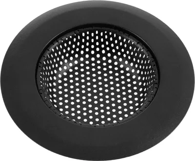 Produktbild von Schwarzes Stahl-Abflusssieb 11,5 cm