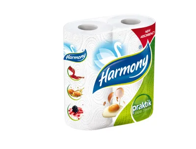 Obrázek produktu pro Harmony ručník v roli Professional 2-vrstvý, 2 x 11 m, 100% cel. / 2 ks