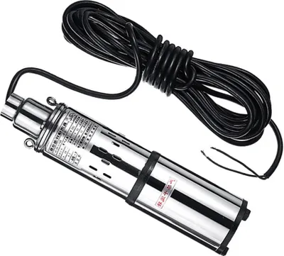 Obrázek produktu pro Ponorné vodní čerpadlo, výkon 180 W/200 W, maximální výtlak 65 stop/30 m, 24 V, stříbrná, EU