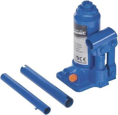 Produktbild von Hydraulischer Flaschenheber 4 Tonnen - Blau