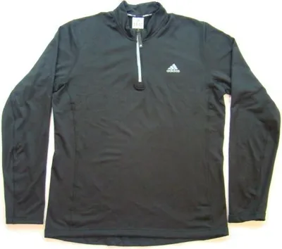 Produktbild von Adidas Hiking LS 1/2 Zip Longsleeve Sweatshirt schwarz, Größe:XL