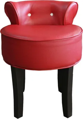Produktbild von Casa Padrino Designer Hocker Boston Schwarz/Schwarz mit Bling Bling Steinen -  Barock Schminktisch Stuhl