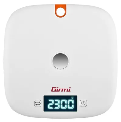 Image de Balance de cuisine - Mesure de 1 g à 5 kg - Grand écran à rétroéclairage - Blanc - Avec fonction tare et arrêt automatique