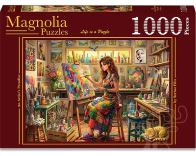 Immagine prodotto di MAGNOLIA Puzzle "Un angolo di paradiso" 1000 pezzi
