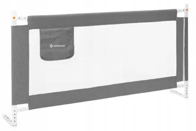 Produktbild von Bettgitter Springos grau 200 cm
