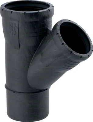 Produktbild von Geberit GE Silent-Pro, Abzweig, 45°, d50/50mm, 1 Stk.