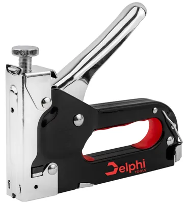 Produktbild von Delphi Tools | Tacker Heftgerät - 4-14mm - 1600 Heftklammern - inkl. Klammernentferner