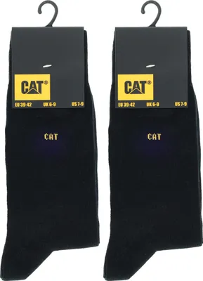 Immagine prodotto di Caterpillar 4 paia di calzini fantasia uomo - cotone - nero - 39-42