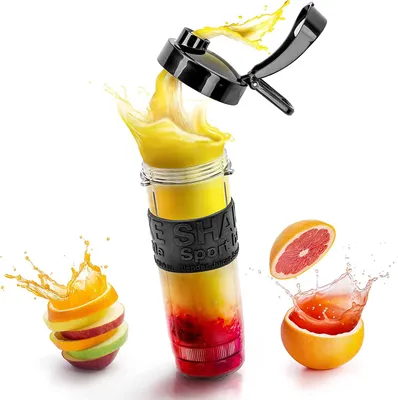 Produktbild von Duronic BB5 Trinkflasche für Standmixer | 570 ml Inhalt | BPA Frei | Passend zu BL510 Mixer für Smoothies und Shakes | Proteinshake, Fitness Drink, Babynahrung