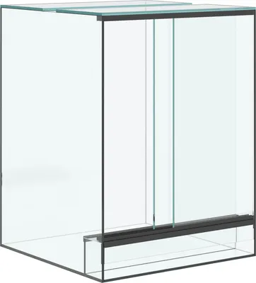 Produktbild von vidaXL Terrarium mit Speicher Transparent 30 x 30 x 40 cm Glas