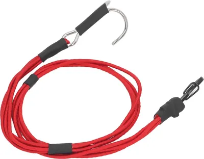 Image de RC Crawler Kinetic Winch Strap Câble élastique de sauvetage et de remorquage avec crochet pour voitures RC 1/10 et 1/8 Rouge