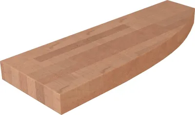 Produktbild von Treppenstufe Modell Samos-Buche-Verjüngte Stufe