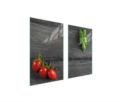 Produktbild von Glasschutzplatte Für Herd 75X52 Tomaten
