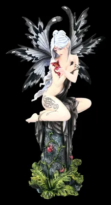Produktbild von Große Elfen Figur - Smoky - Hübsche Fantasy Dekorartion
