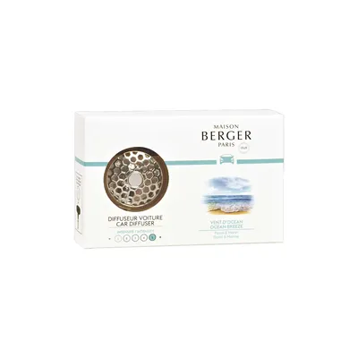 Zdjęcie produktu dla Maison Berger Paris 006400, Samochód, Stal nierdzewna, Ocean, 28 dni, Pudełko