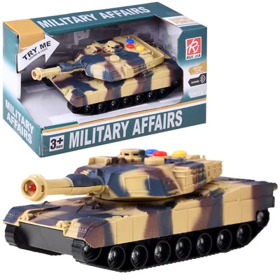 Imagen del producto de Tanque militar con luces y sonidos, modelo ZA4267, matrícula BE