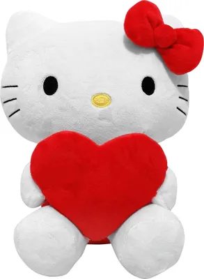 Immagine prodotto di Pluszowa Figurka Sanrio Hello Kitty w Kształcie Serca, 14 cm
