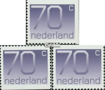 Produktbild von Briefmarken Niederlande 1991 Mi 1415Do,Du,E postfrisch Ziffern