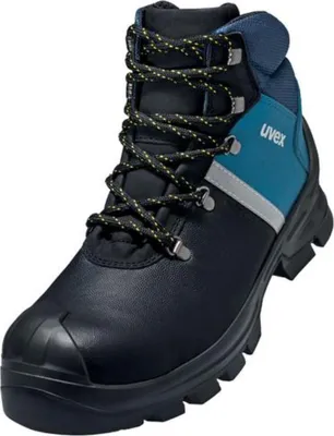 Produktbild von uvex 2 construction Stiefel S3 schwarz, blau 65131 / 65132 / 65133, Größe:43, Weite:11