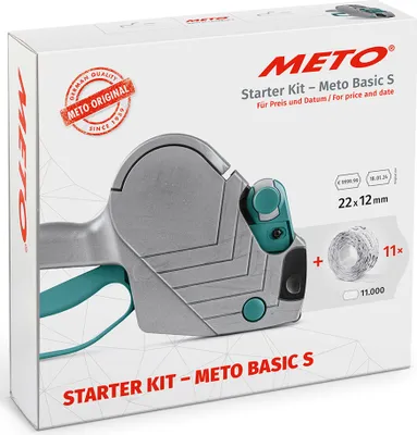 Produktbild von Meto Starter Kit Basic S 822 Preisauszeichner