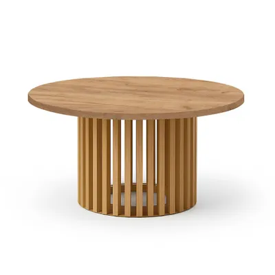 Produktbild von DOVER Couchtisch, 60 cm, minimalistisch und zeitlos - Eiche Craft Golden/Eiche Craft Golden