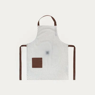 Obrázek produktu pro HOMLA SALADO Bavlněná zástěra s modrým vzorem 60 x 80 cm