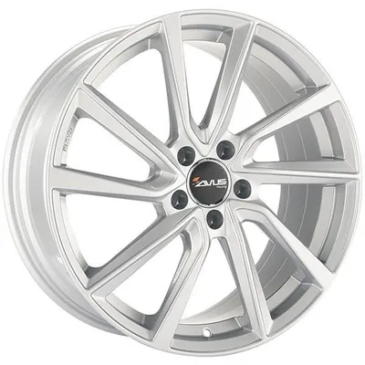 Produktbild von 20 Zoll Alufelge AVUS ac-518 20"x8.5" 5x112 PCD ET32 66.6mm Felge Silber