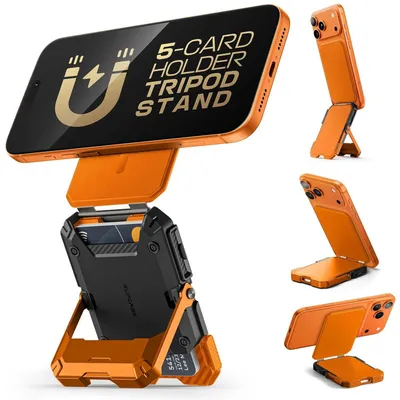 Image de SUPCASE Étui portefeuille magnétique avec support MagSafe et protection RFID