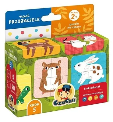 Obrázek produktu pro CzuCzu Puzzle na Cztery Nasi Przyjaciele
